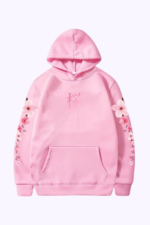 Hoodie Streetwear Sakura Różowy