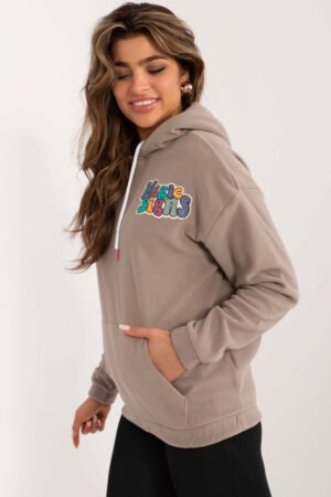 Szara Bluza Hoodie Y2K – Magic Signs