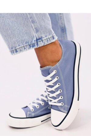 Niebieskie buty styl converse Y2K