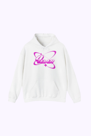 Biały Unisex Hoodie – 4Ever