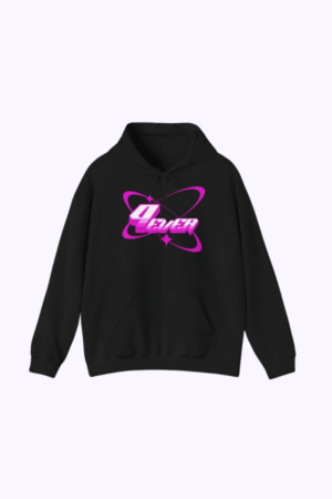 Czarny Unisex Hoodie – 4Ever