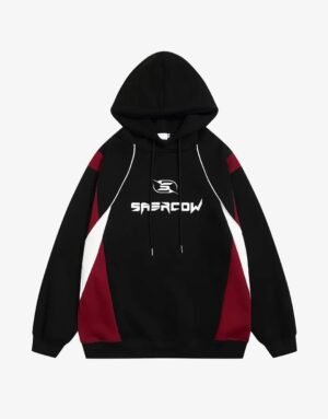 Hoodie z kapturem Y2K Red