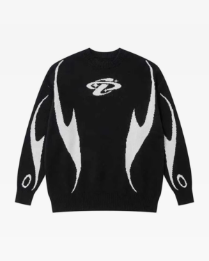 Sweter z dzianiny Y2K